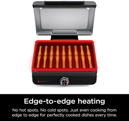 HeatWave Grill™ — Smoke-reduced indoor grilling.